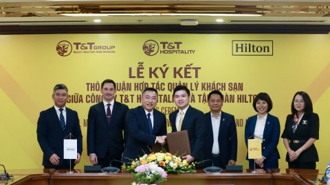 T&T Group hợp tác cùng Hilton mang thương hiệu khách sạn hàng đầu thế giới về Đồng bằng Sông Cửu Long