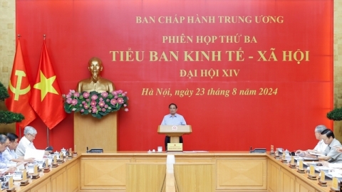 Thủ tướng Phạm Minh Chính chủ trì phiên họp thứ ba Tiểu ban Kinh tế