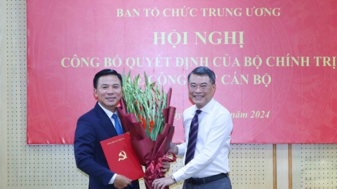 Bí thư Thanh Hóa Đỗ Trọng Hưng làm Phó Ban Tổ chức Trung ương