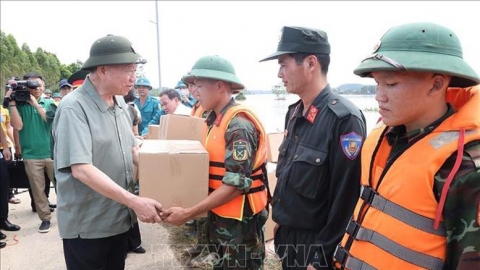 Tổng Bí thư, Chủ tịch nước Tô Lâm kiểm tra công tác phòng, chống lụt bão tại Tuyên Quang