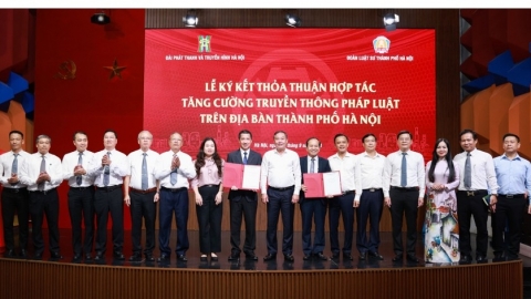 Tăng cường truyền thông pháp luật: Đài Phát thanh - Truyền hình Hà Nội hợp tác với Đoàn luật sư Hà Nội