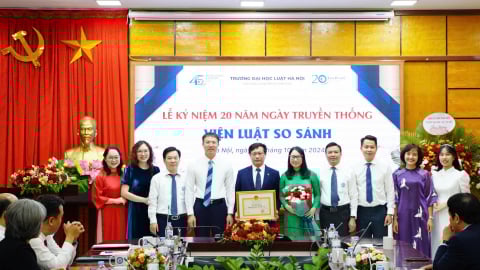 Viện Luật so sánh kỷ niệm 20 năm ngày truyền thống  