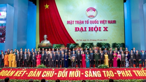 Danh sách nhân sự Ban Thường trực, Phó Chủ tịch không chuyên trách Mặt trận Tổ quốc Việt Nam khóa X