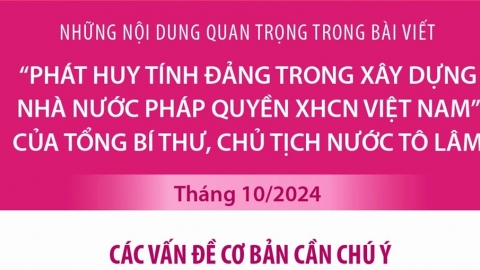 Các vấn đề cơ bản cần chú ý trong quá trình xây dựng Nhà nước pháp quyền XHCN