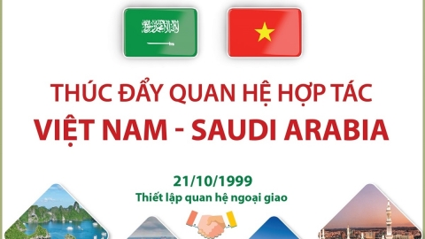 Thúc đẩy quan hệ hợp tác giữa Việt Nam và Saudi Arabia