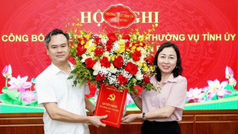 Ông Trần Nguyễn Hiền Anh được bổ nhiệm Trưởng ban Nội chính Tỉnh ủy Hà Nam