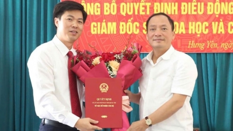 Hưng Yên bổ nhiệm Giám đốc Sở Khoa học và Công nghệ