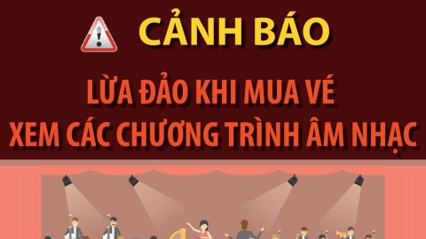 Cảnh báo lừa đảo khi mua vé xem các chương trình âm nhạc