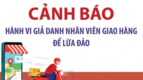 Cảnh báo hành vi giả danh nhân viên giao hàng để lừa đảo