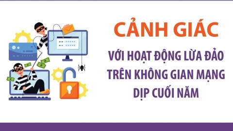 Cảnh giác với hoạt động lừa đảo trên không gian mạng dịp cuối năm