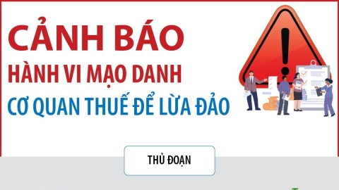 Cảnh báo các thủ đoạn mạo danh cơ quan Thuế để lừa đảo