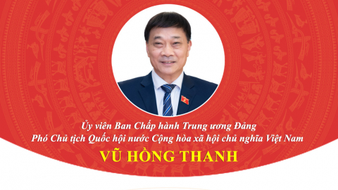 Tiểu sử Phó Chủ tịch Quốc hội Vũ Hồng Thanh