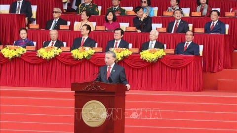 TRỰC TIẾP: Kỷ niệm trọng thể 50 năm Giải phóng miền Nam, thống nhất đất nước