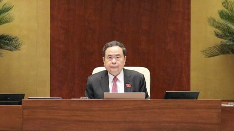 Chủ tịch Quốc hội Trần Thanh Mẫn ký ban hành nghị quyết của Quốc hội về việc sắp xếp đơn vị hành chính cấp tỉnh