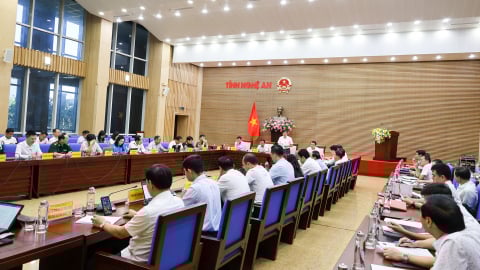 Nghệ An: Chủ tịch UBND tỉnh chỉ đạo tham mưu giải pháp phù hợp để điều động, biệt phái công chức hỗ trợ cấp xã