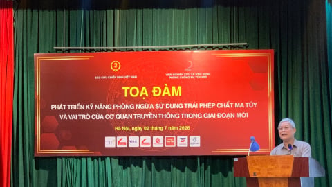 Tọa đàm phát triển kỹ năng phòng ngừa sử dụng trái phép chất ma túy và nâng cao vai trò của truyền thông trong giai đoạn mới