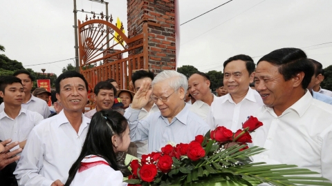 Nhân dân muôn vàn thương tiếc Tổng Bí thư Nguyễn Phú Trọng