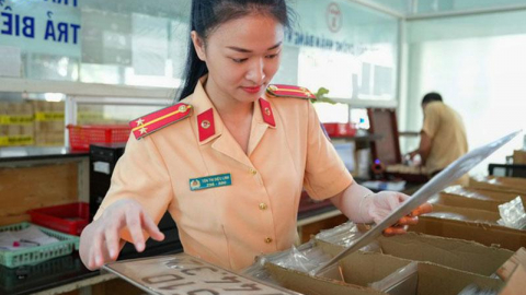 Bộ Công an đề xuất Quy chuẩn kỹ thuật quốc gia về biển số xe