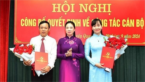 Hà Giang, Tuyên Quang chỉ định, chuẩn y nhân sự mới 