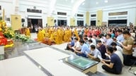 Hơn 12.000 người dự lễ cầu an tại chùa Viên Quang