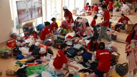 Học sinh Hà Nội thu hơn 5,6 tấn giấy và quần áo cũ, gửi thông điệp bảo vệ môi trường