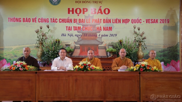 Thủ tướng Chính phủ đã chính thức phê chuẩn Đề án tổng thể Vesak LHQ 2019