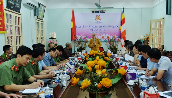 Họp Tiểu ban An ninh Đại lễ Vesak Liên Hiệp Quốc  2019