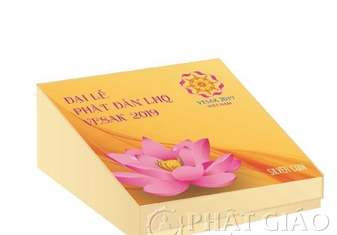 Chiều nay (11/5) sẽ phát hành đồng xu bạc và mặt dây chuyền kỷ niệm Vesak 2019