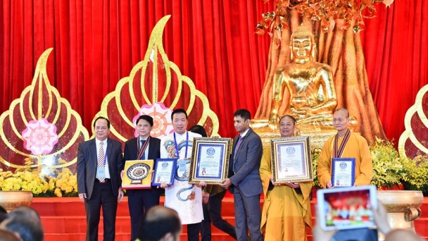 10 kỷ lục được lập tại Đại lễ Vesak 2019 chùa Tam Chúc, Hà Nam