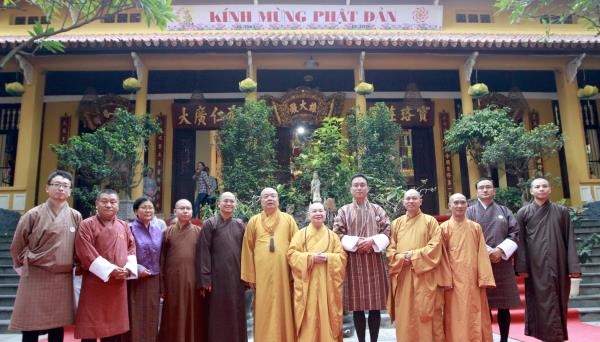 Trung ương Giáo hội thân mật tiếp Chủ tịch Thượng viện Bhutan