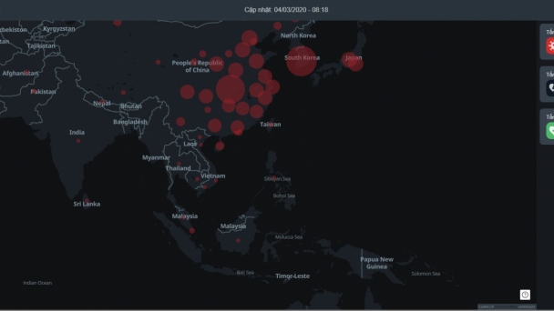 Cập nhật tình hình dịch COVID-19 ngày 4/3 trên thế giới