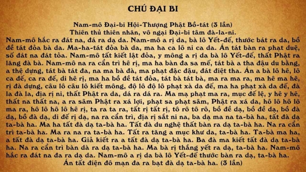 Chú Đại Bi: Hòa thượng Tuyên Hóa giảng giải từ câu 21 đến 30