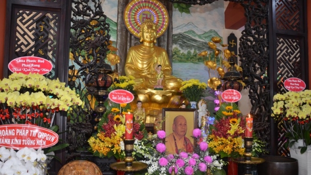 Lễ húy nhật lần thứ 19 cố Hòa thượng Thích Minh Mẫn tại chùa Phước Thành