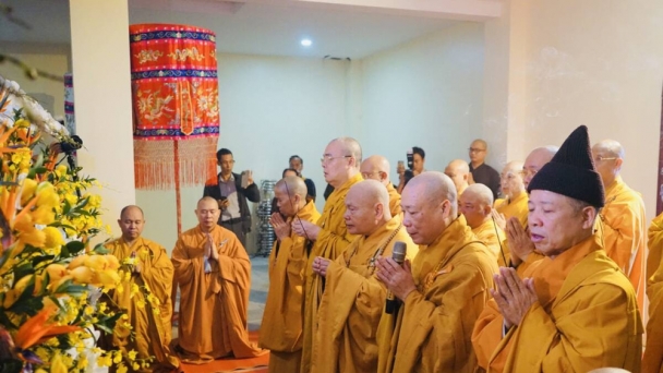Tổ đình Nho Lâm trang nghiêm tổ chức lễ húy nhật lần thứ 11 cố Trưởng lão HT.Thích Thanh Tứ