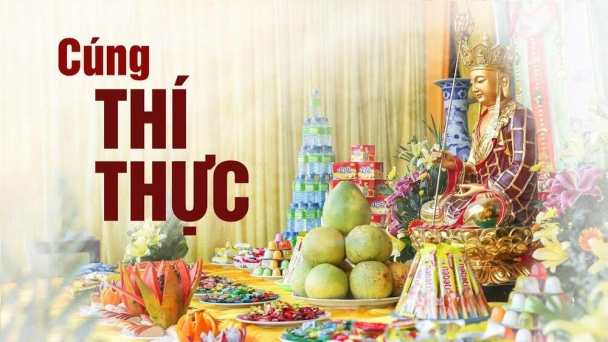 Nghi thức, mâm cỗ và văn khấn cúng thí thực