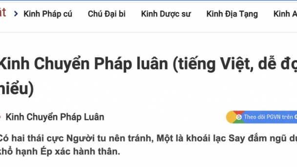 Kinh Chuyển Pháp Luân là bài kinh quan trọng của Phật giáo cả hai hệ phái