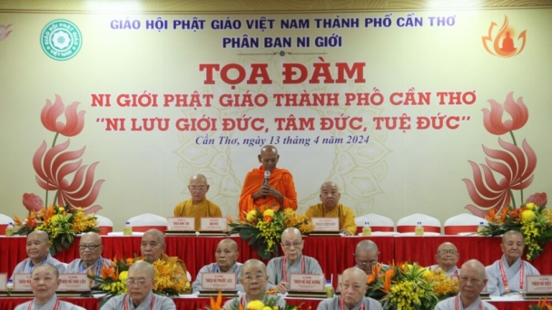 Tọa đàm: Ni giới Phật giáo Cần Thơ “Ni lưu Giới đức, Tâm đức, Tuệ đức”