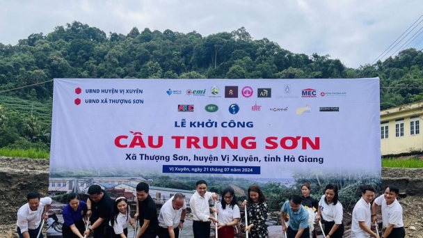 Khởi công cầu Trung Sơn – Nỗ lực nâng cao an sinh xã hội tại Vị Xuyên