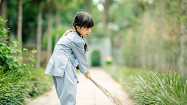 Tuổi thơ và hạt giống lành gieo ở chùa