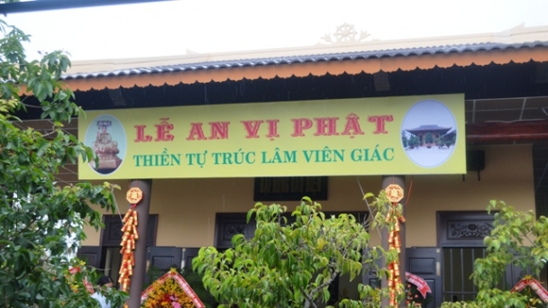 Khánh Hòa: Thiền tự Trúc Lâm Viên Giác an vị tượng Phật