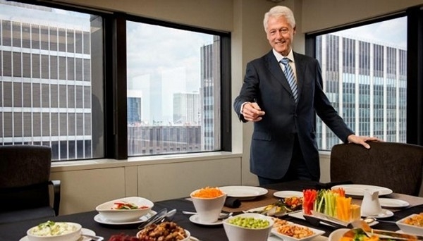 Vì sao cựu Tổng thống Mỹ Bill Clinton ăn chay?