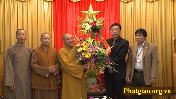 Hà Giang, Tuyên Quang: Phật giáo tỉnh thăm và chúc Tết các cơ quan