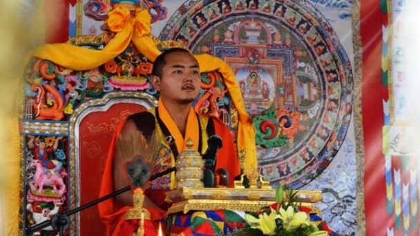 Hà Nội: Đức Nhiếp Chính Vương Gyalwa Dokhampa thăm chùa Trung Hậu