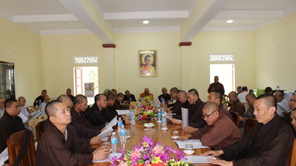 Ban Trị Sự tỉnh Quảng Trị họp bàn về Đại lễ Vesak 2019