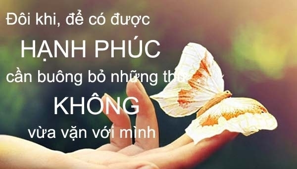 Những điều cần buông bỏ để cuộc sống được an nhiên