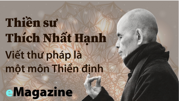 Viết thư pháp là một môn Thiền định và an trú trong hiện tại