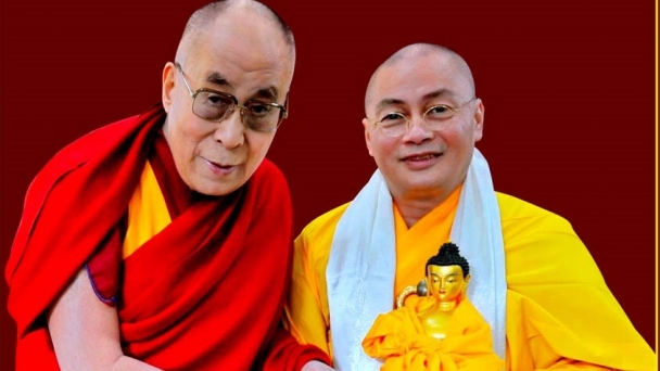 Nhân duyên khi Ngài Dalai Lama tặng tượng Phật tới Thượng tọa Thích Minh Hiền