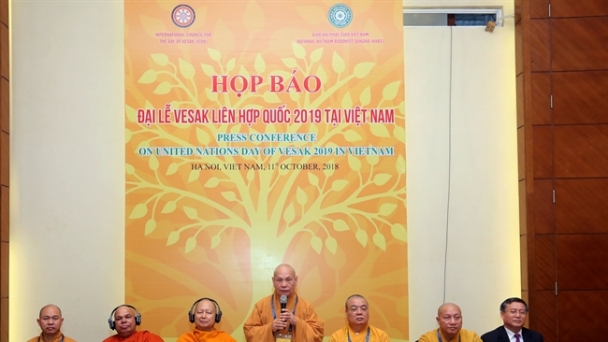 Giáo hội Phật giáo Việt Nam triển khai công tác tổ chức Đại lễ Vesak Liên Hiệp Quốc 2019