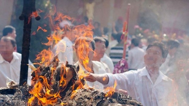 Đốt vàng mã: Giáo lý đạo Phật không dạy thế!