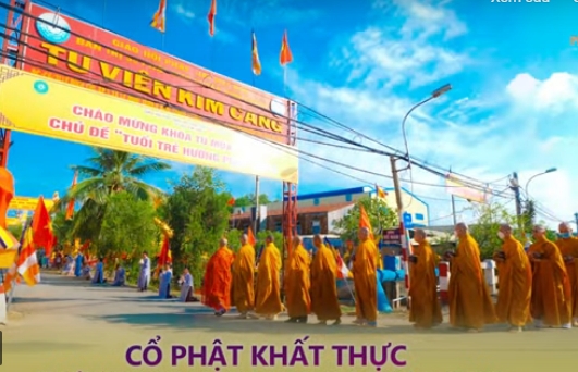 Tu viện Kim Cang: Tái hiện Cổ Phật khất thực